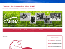 Tablet Screenshot of canima.net